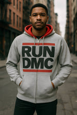 Run DMC - Check Mate Men's Zippered Hoodie