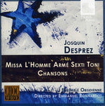 the album cover for Emmanuel Bonnardot - Missa L'homme Arme Sexti Toni: Chansons