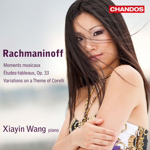 the album cover for Xiayin Wang - Moments Musicaux & Etudes-Tableaux & Corelli