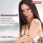 the album cover for Xiayin Wang - Moments Musicaux & Etudes-Tableaux & Corelli