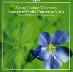 Elizabeth Wallfisch - Complete Violin Concertos 4 (CD)