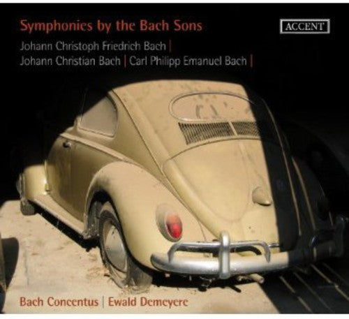 the album cover for Bach Concentus - Symphonies By the Bach Sons