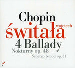 the album cover for Chopin / Switala - 4 Ballades (On Steinway) [Digipak]