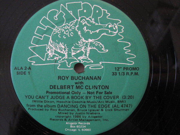 Roy Buchanan : You Can't Judge A Book By The Cover (12", Promo)