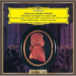 the album cover for Herbert von Karajan - Mozart: Serenades Nos. 13 'Eine Klein