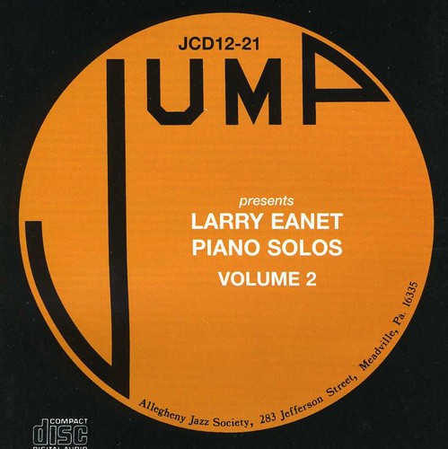 the album cover for Larry Eanet - Piano Solos 2