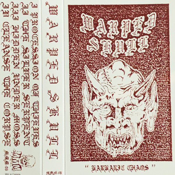 Warped Skull : Barbaric Chaos (Cass, S/Sided, Ltd)