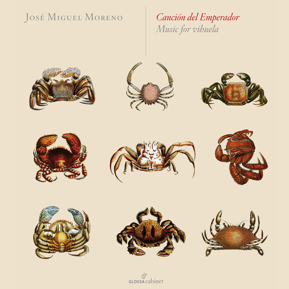 the album cover for Emperador / Ortiz / Narvaez / Fuenllana / Moreno - Music for Vihuela