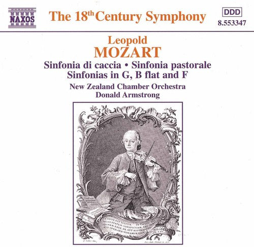 the album cover for Donald Armstrong - Symphonies
