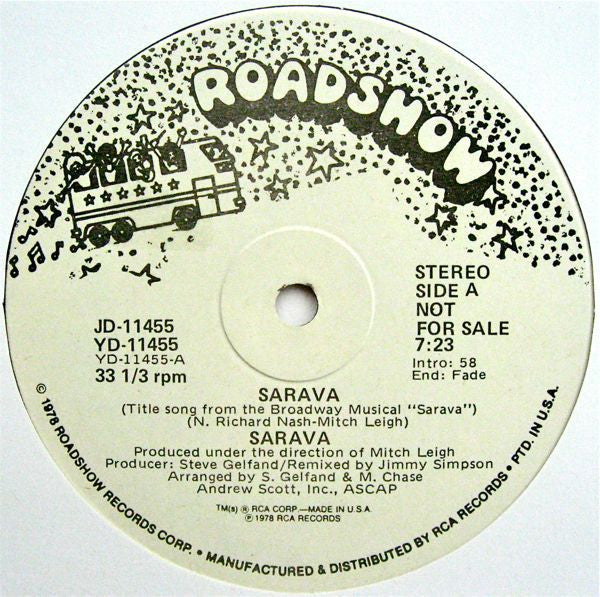 Sarava : Sarava (12", Promo)