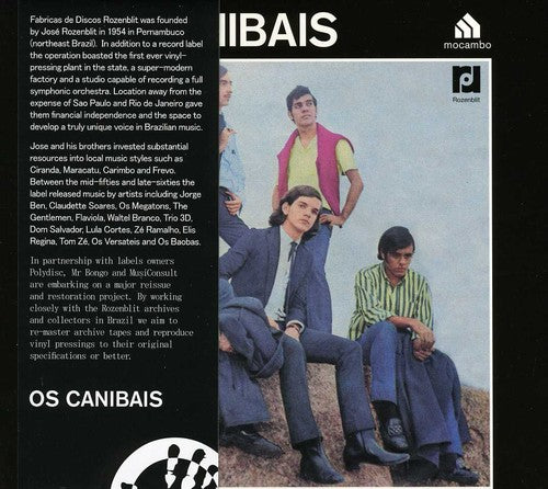 the album cover for Os Canibais - Os Canibais