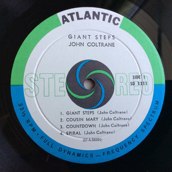 John Coltrane : Giant Steps (LP, Album, Bul)