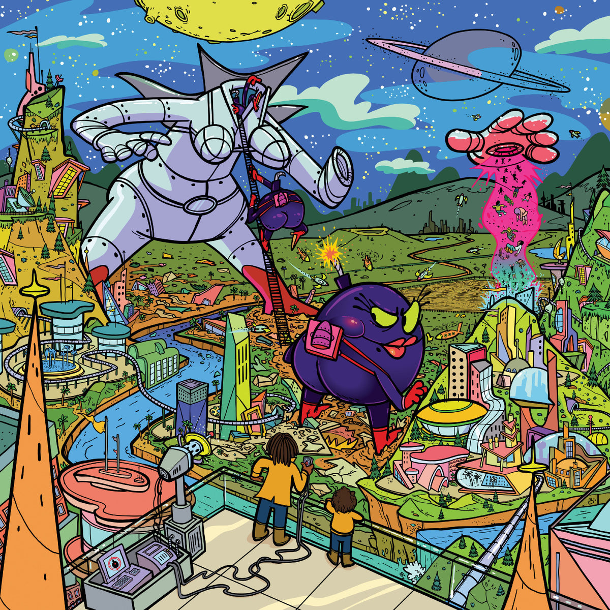 Flying Lotus - Big Mama (Blue Vinyl)