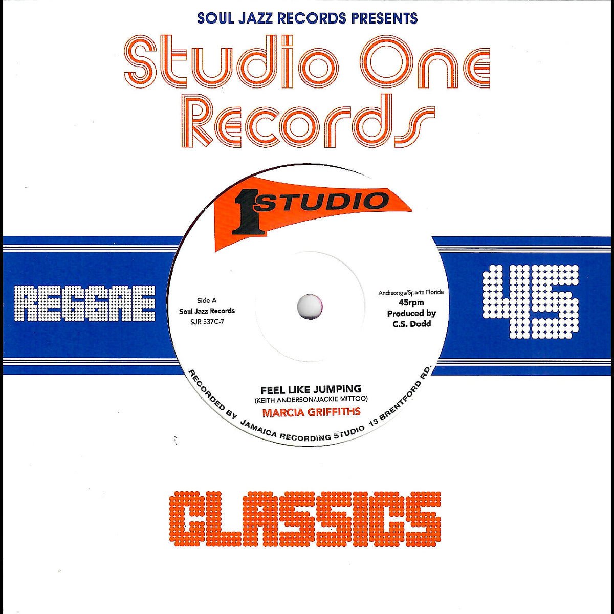 Marcia Griffiths - Feel Like Jumping / Pt 2 (7" 45)
