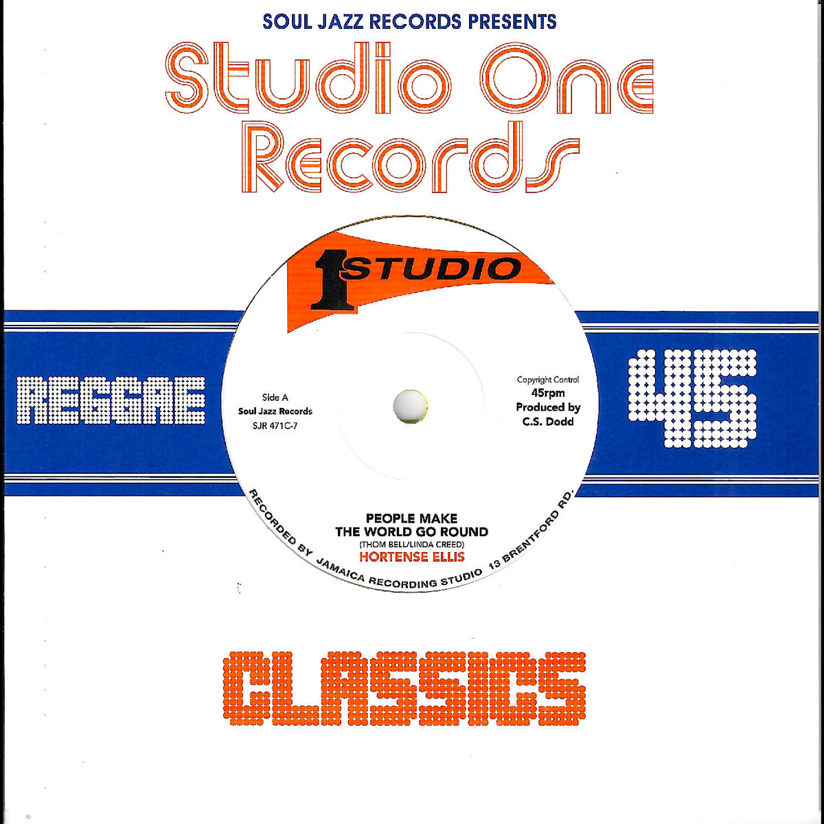 Hortense Ellis - People Make The World Go Round (7" 45)