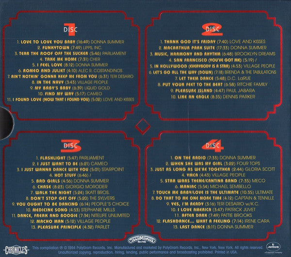 Various : The Casablanca Records Story (4xCD, P/Mixed + Box, Comp, RM)