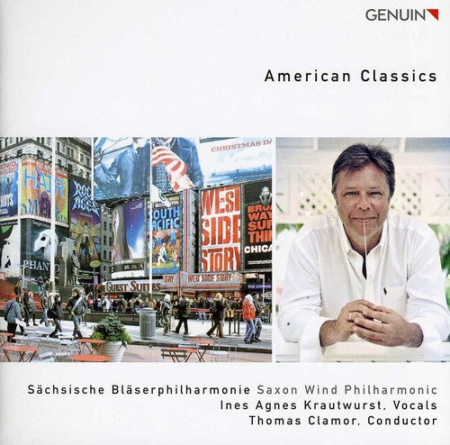 the album cover for Saxon Wind Philharmonic - American Classics