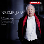 the album cover for Neeme JÃ¤rvi - Neeme Jarvi: Highlights from a Remarkable