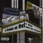 the album cover for Poeticali Distherbd - An Elephant, An Owl, A Man and His Turntable