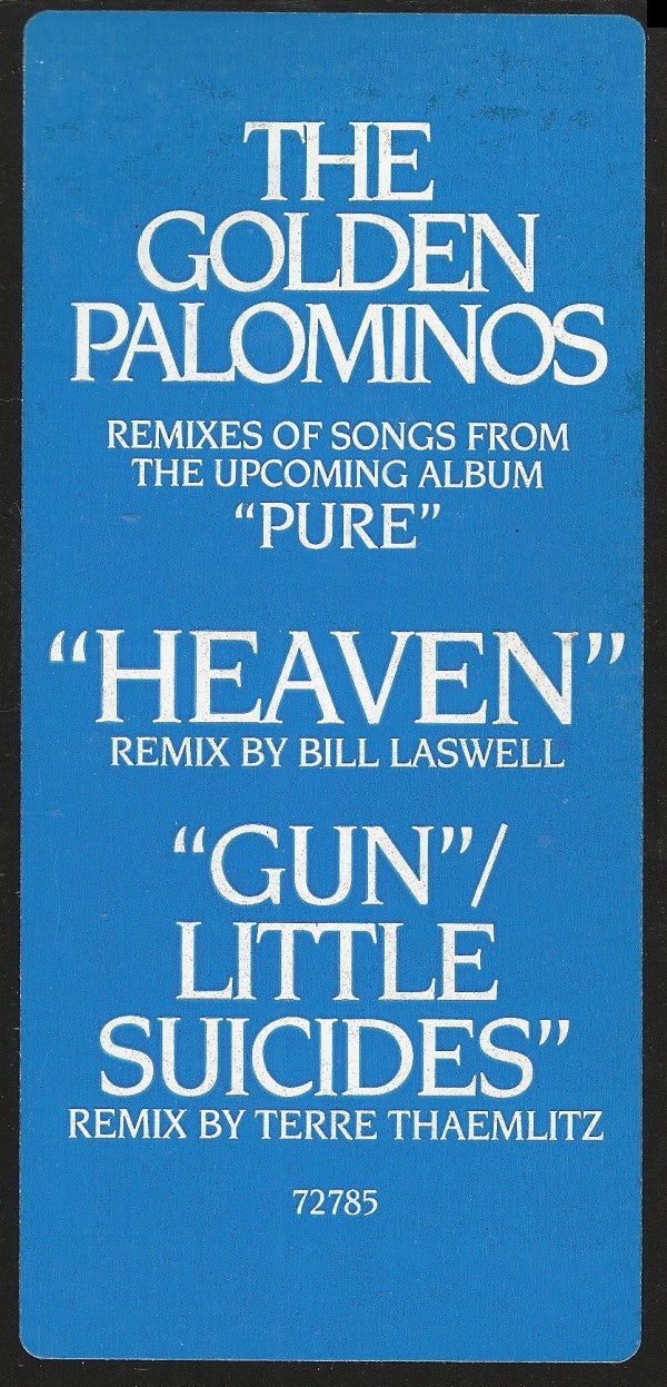 The Golden Palominos : Heaven / Gun / Little Suicides (12")