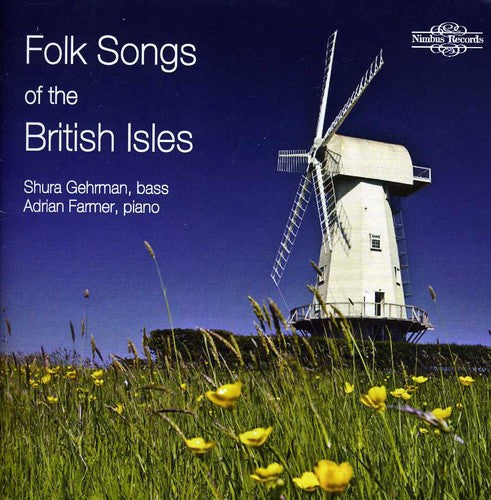 the album cover for Adrian Farmer - Folk Songs of the British Isles
