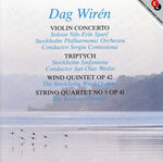 the album cover for Nils-Erik Sparf - Violin Concerto Op 23