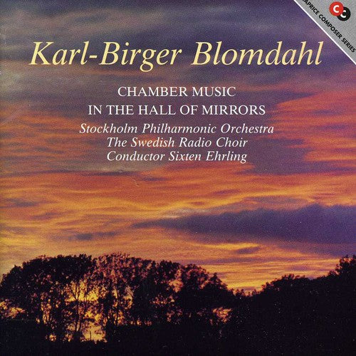 the album cover for Margareta Hallin - Dance Suites Clarinet Trio in Thehall of Mirrors