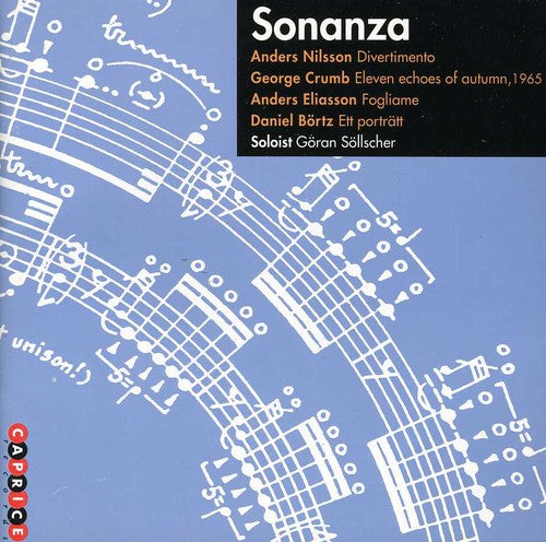 the album cover for Goran Sollscher - Divertimento / 11 Echoes Autumn / Fogliame
