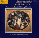 the album cover for Garaguly Quartet - Memorable Swedish String Quartets 2 / Various