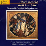 the album cover for Ivan Ericson Quartet - Memorable Swedish String Quartets 4 / Various
