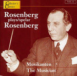 the album cover for Hilding Rosenberg - Rosenberg Plays Rosenberg