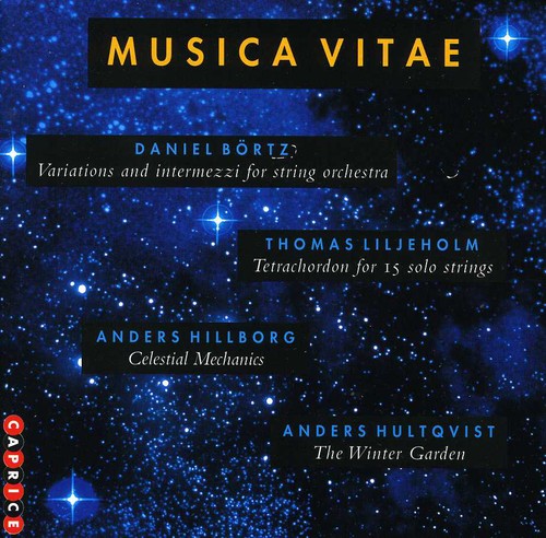 the album cover for Musica Vitae - Swedish Orchestral Music for Strings