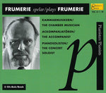 the album cover for Gunnar de Frumerie - Plays Frumerie