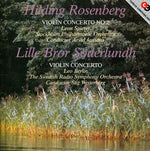 the album cover for Rosenberg/Soderlundh - Two Swedish Violin Concertos
