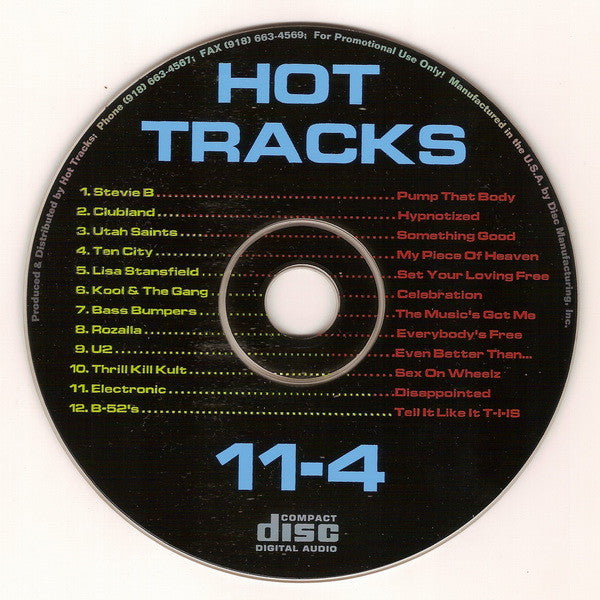 Various : Hot Tracks 11-4 (CD, Comp, Promo)