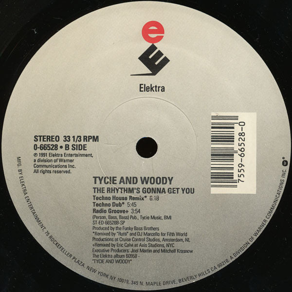 Tycie And Woody : The Rhythm's Gonna Get You (12")