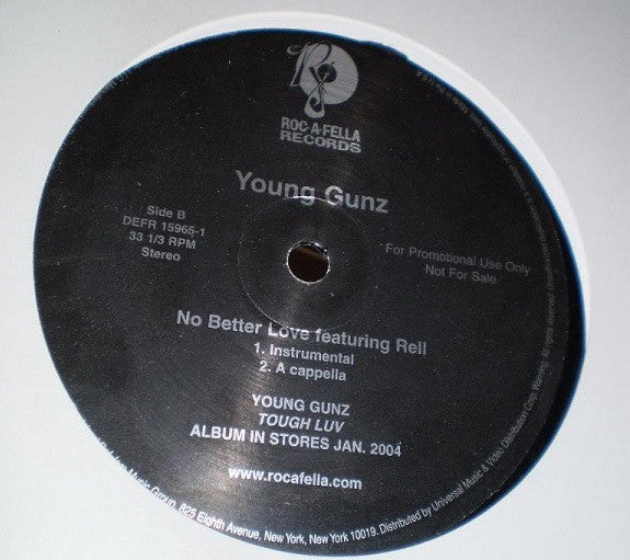Young Gunz : No Better Love (12", Promo)