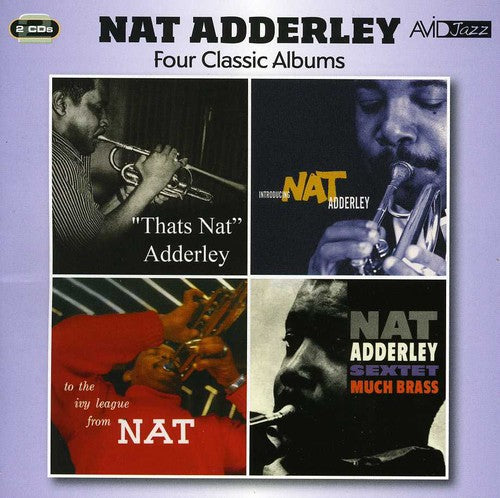 the album cover for Nat Adderley - Four Classic Albums [Import]