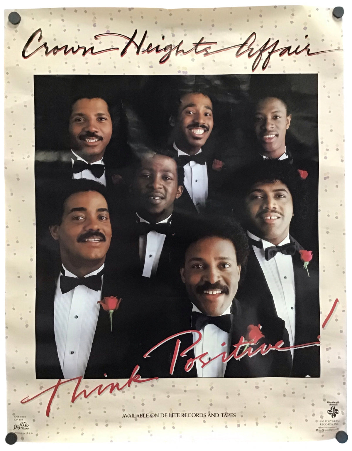 Crown Heights Affair -Promo Poster for Think Positive!