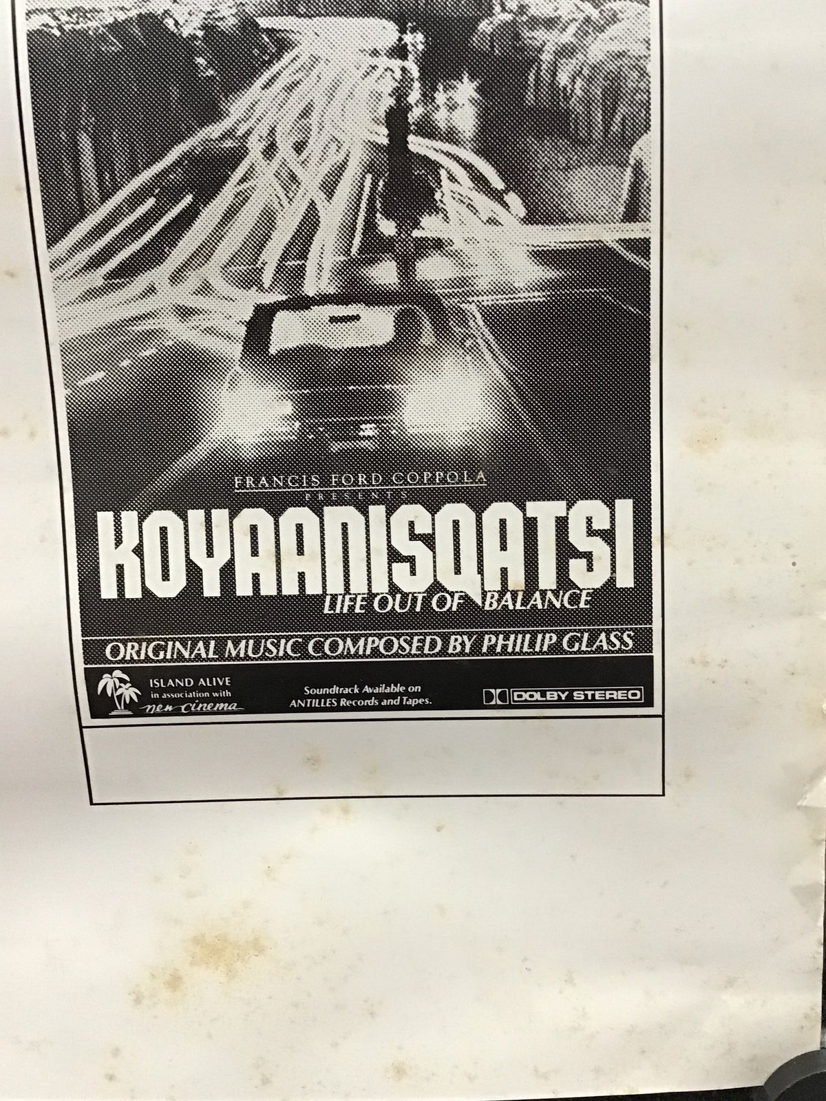 Koyaanisqatsi - Promo Poster