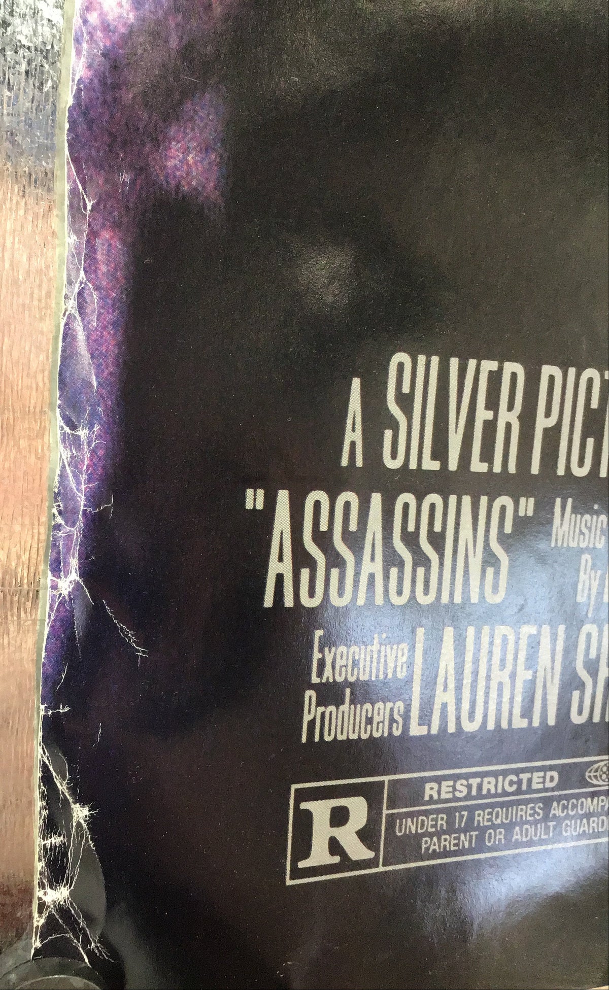 Assassins - Promo Poster Featuring Sylvester Stallone