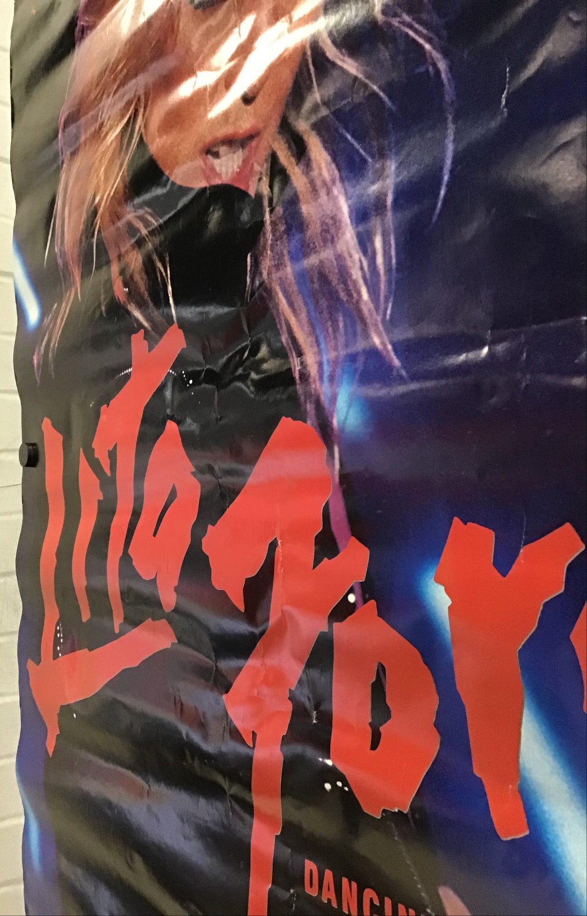 Lita Ford - Promo Poster for Dancin' on the Edge
