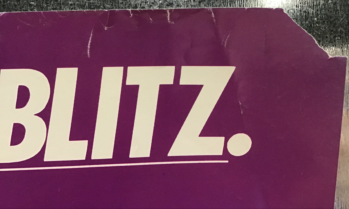 Krokus - The Blitz Promo Poster
