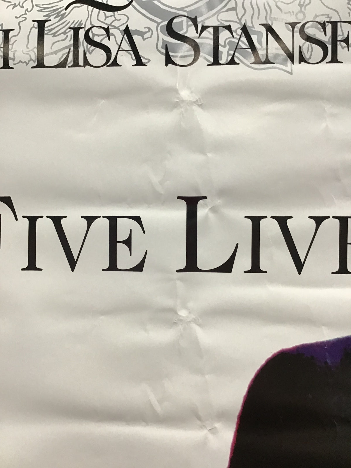 George Michael and Queen - Five Live Promo Poster
