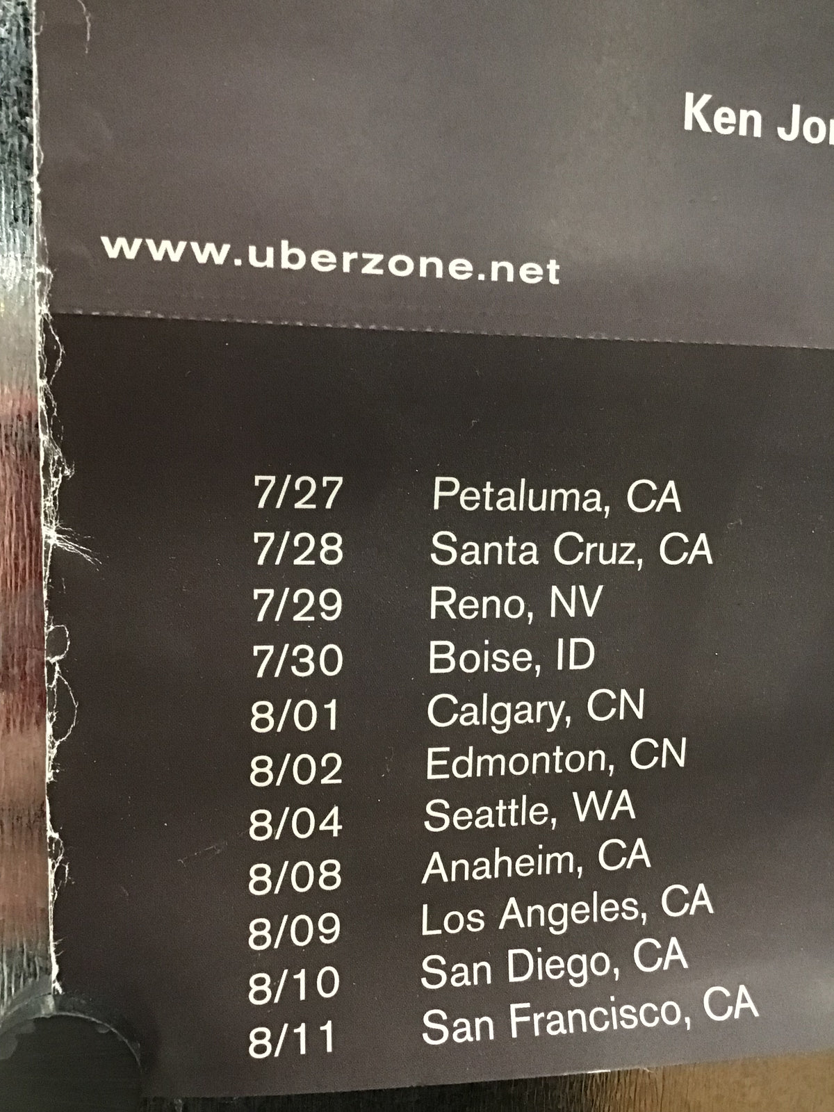 Uberzone - Faith in the Future Promo Poster