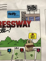 Q102 "Central Distressway Survival Guide" Poster