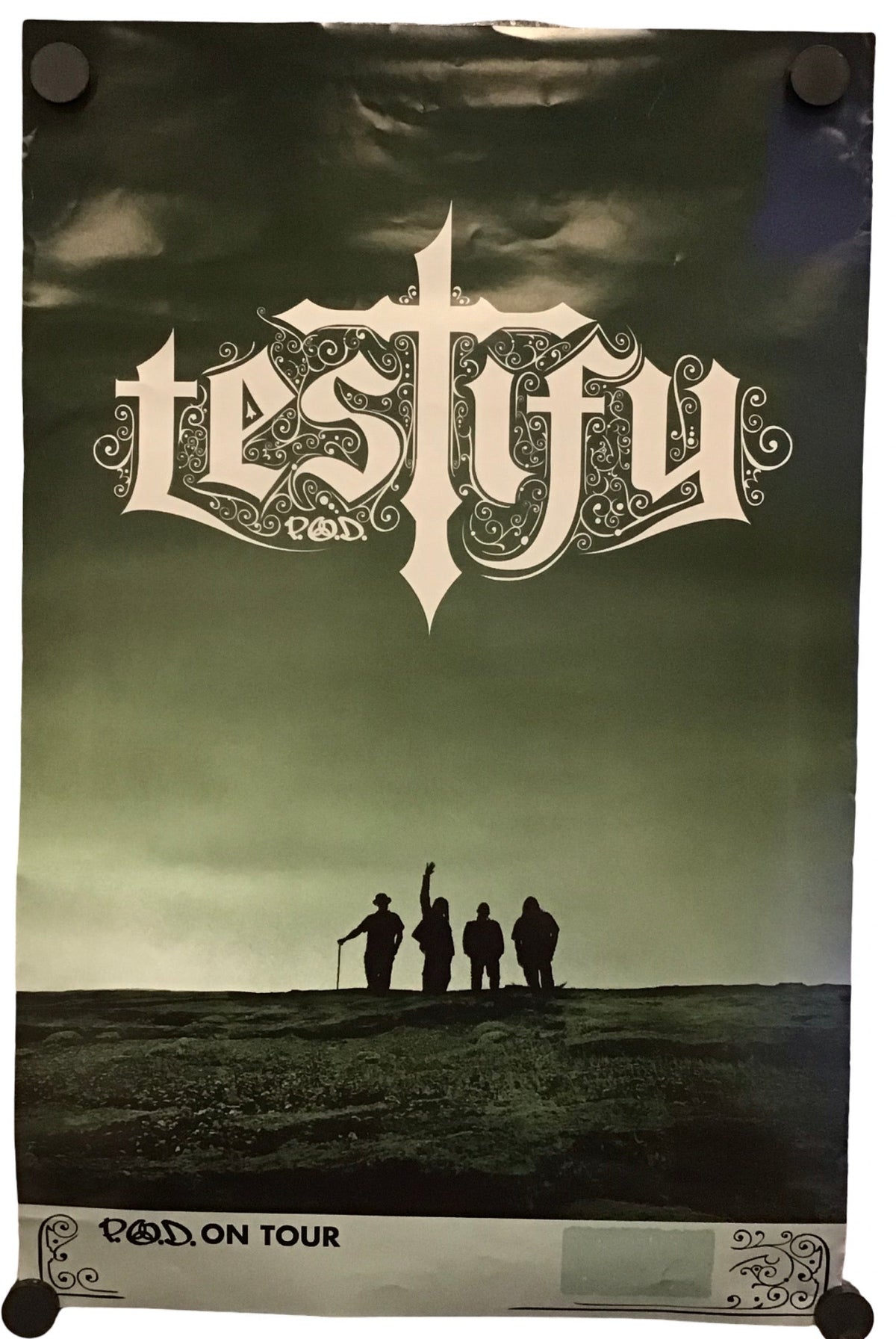 P.O.D. - Testify Promo Poster
