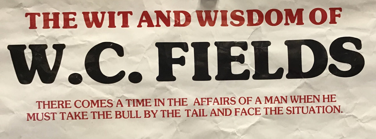 W.C. Fields - Poster