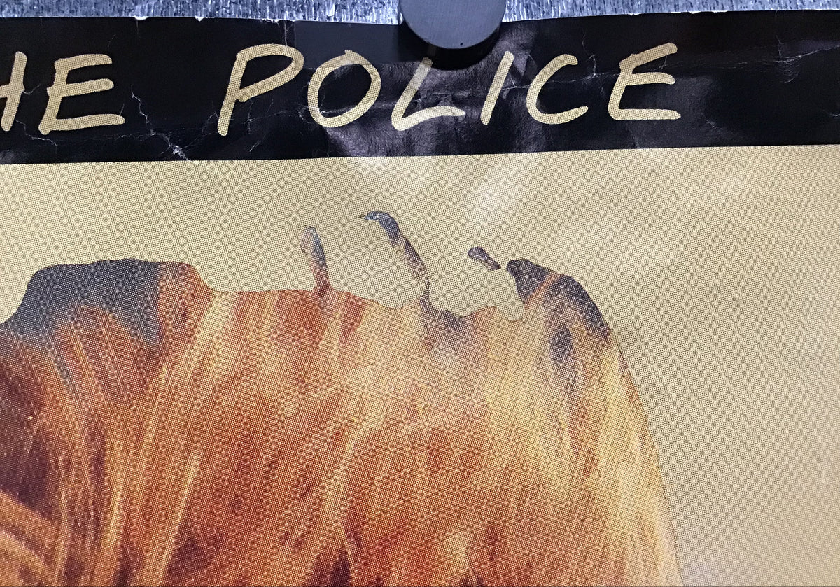 The Police - Synchronicity II Promo Poster