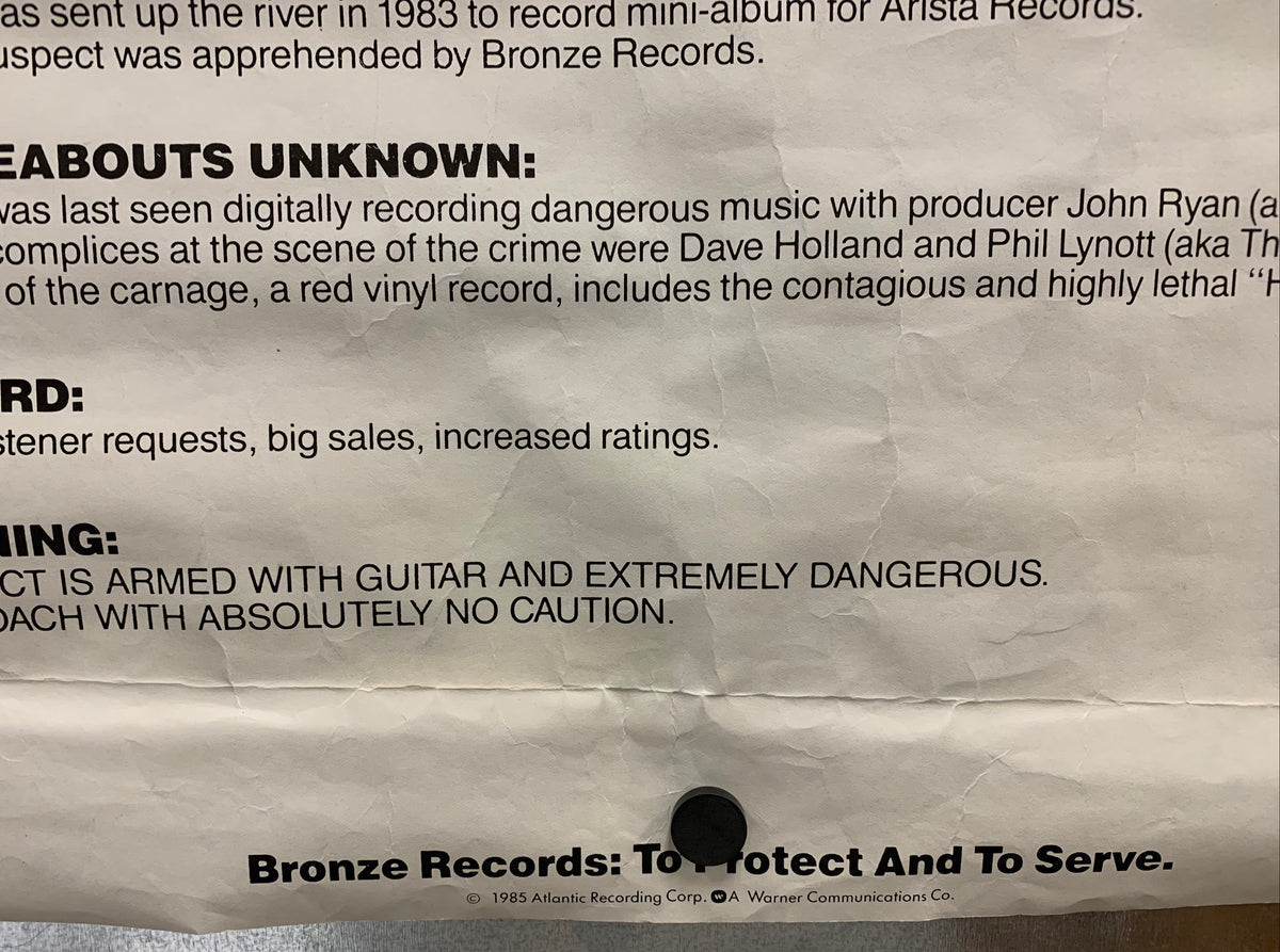 Robin George - Dangerous Music Promo Poster